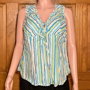 NWOT Vintage Zoey Beth Plus Sleeveless Top Blouse Size 2X